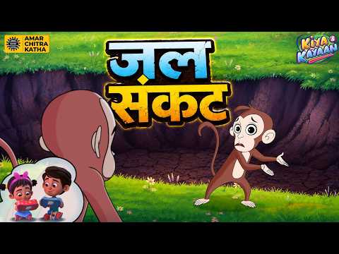 बंदो का जंगल बचाने का तरीका | Kiya and Kayaan की शानदार कहानी