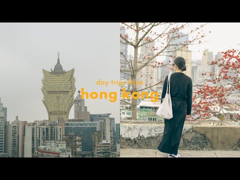 2 day trips from hong kong - macau and lantau island |  | sony zv-1f vlog