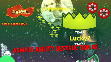 AGMA.IO ABILITY DESTRUCTION #2 [Epic moments in Agma.IO]