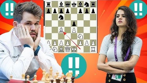 Magnus Carlsen vs Tania Sachdev 36