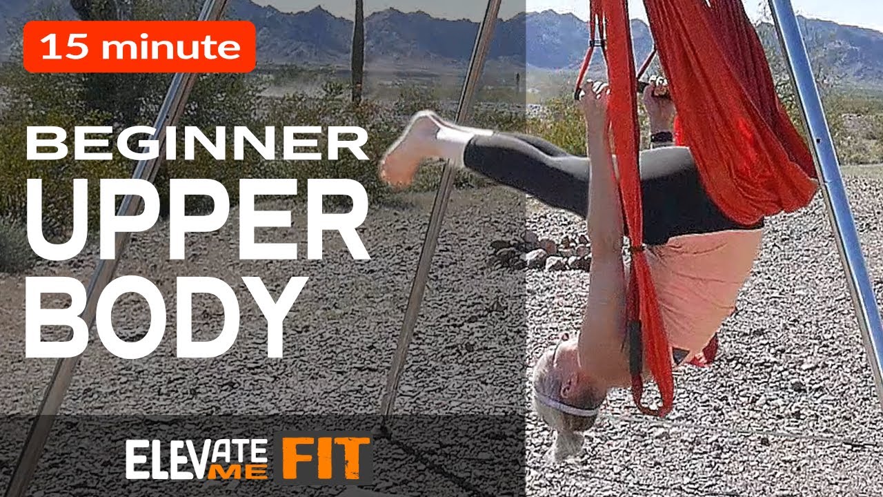 15 Minute Upper Body Strength for Beginners Flow | Yoga Trapeze