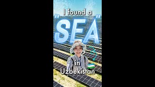 I found a sea in Uzbekistan