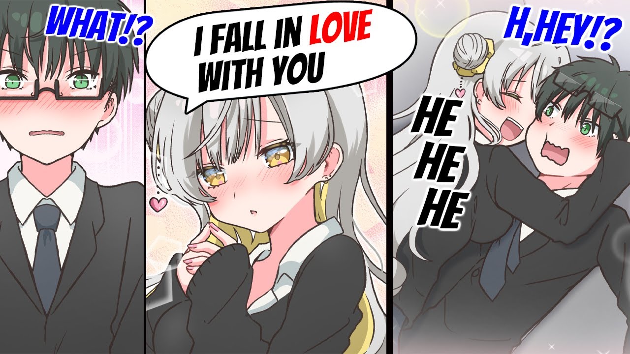 【Manga】Gyaru sitting next to me forget a lot, so I treated her nicely and we became a married couple