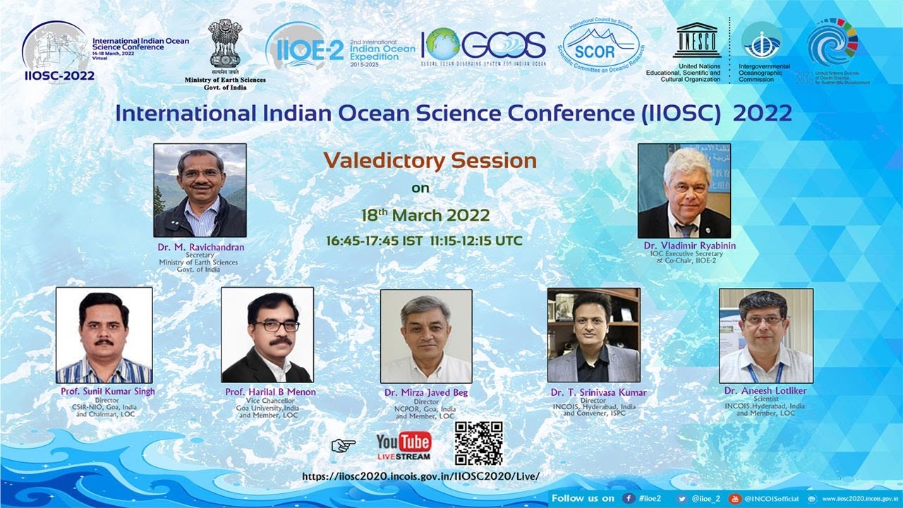 IIOSC 2022 Valedictory Session - YouTube