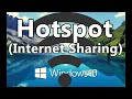 How to Setup Hotspot in Windows10 Laptop  for Internet Sharing