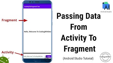 How to pass a variable from Activity to Fragment in Android | Sending Data From Activity to Fragment