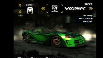 Camden & Dunwich sprint quick race Need For Speed 9 Most Wanted 2005