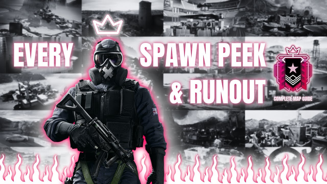 EVERY R6 SPAWN PEEK & RUNOUT IN 2024 ! (EVERY MAP) - YouTube