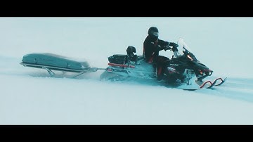 Trailander S - Snowmobile Cargo Sled In Action [Promo Video]