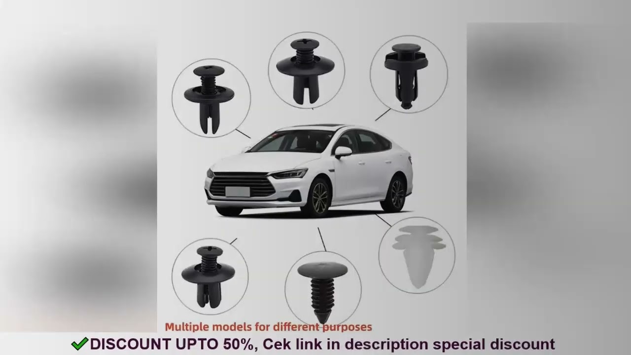 NEW 100pcs Boxed Buckle Plastic Buckle Automotive Buckle Fastener Automotive Repair Tool Universal M