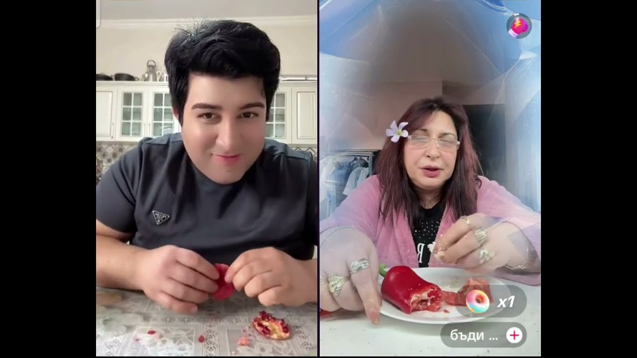 Baboş qadının yemək yediyini görüb ağzı sulandı,durum baxım nəyim var məndə yeyim😅