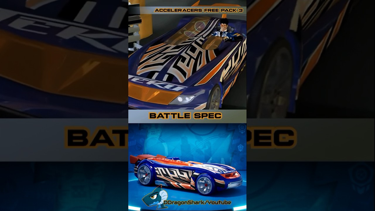LAST Acceleracers DLC on Hot Wheels Unleashed 2? 