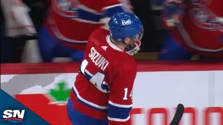 Canadiens' Nick Suzuki Opens Scoring With 30th Goal Of Season