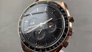 Omega Speedmaster Professional Moonwatch Chronograph Sedna Gold 310.60.42.50.01.001 Omega Review