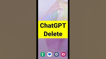 How To Delete ChatGPT Account / #shorts