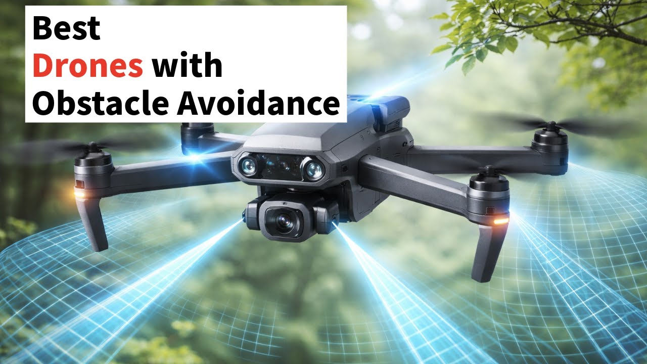 4 Best Drones with Obstacle Avoidance to buy - YouTube