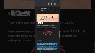 How To Convert Ormax Survey Points Into Bookmyshow Gift Card