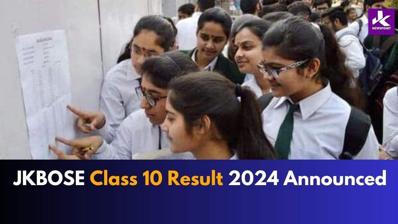 JKBOSE 10th Class Result 2024 Announced YouTube Jkbose 10th class result 2024 announced youtube