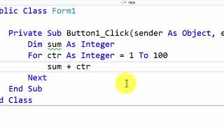 Sum of Positive Integers 1 through 100 using Visual Basic 6 0 Profile