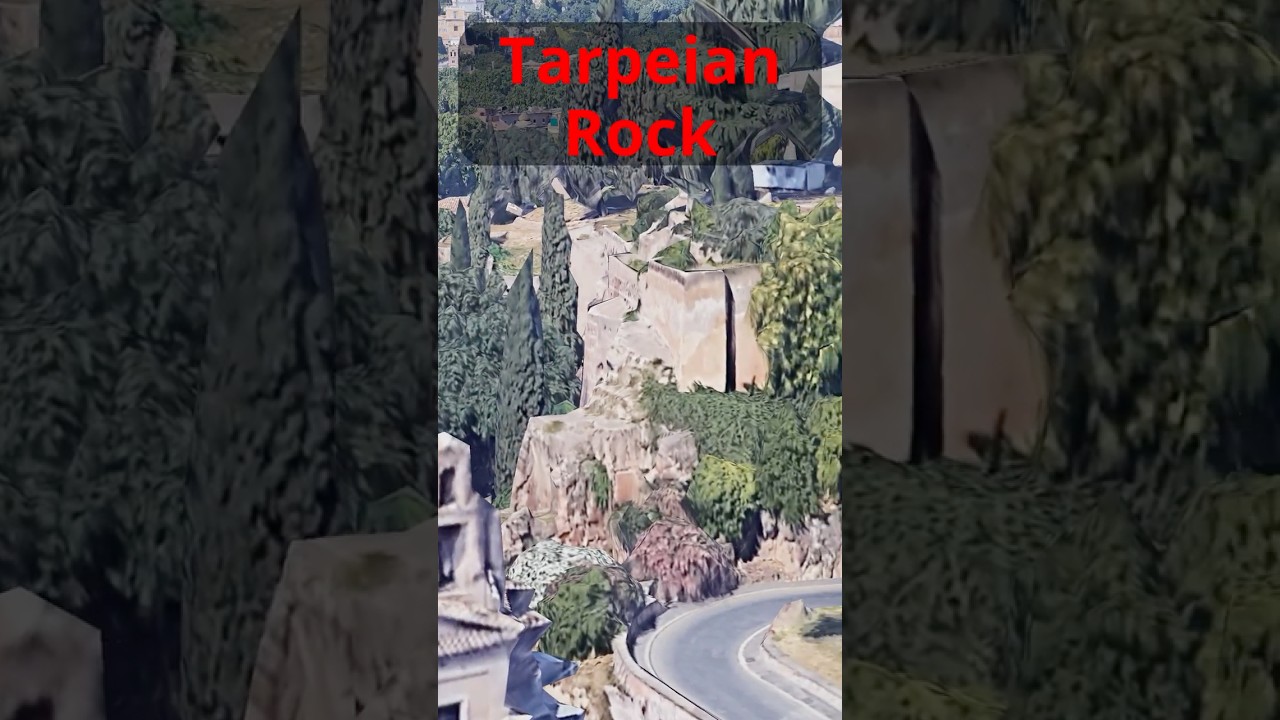 Tarpeian Rock, Rome #archeology  #history  #roman #itsrainingmen 