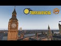 Do Londynu z turbulencją, Airbus 321, Vatsim