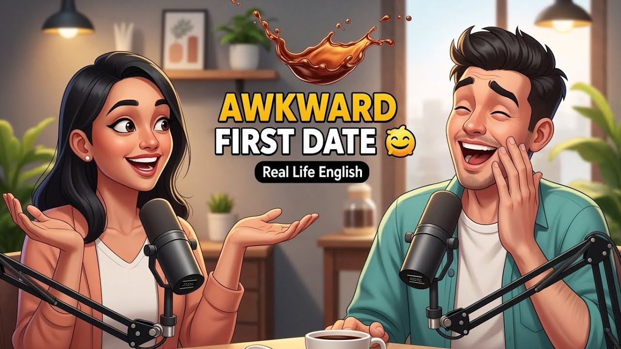 Awkward First Date | Learn English Through Story | Daily English ...