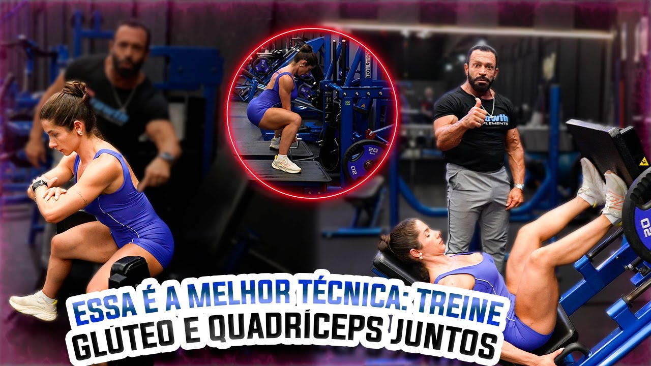 FERNANDO SARDINHA REVELA O MELHOR EXERCÍCIO PARA GLÚTEO E QUADRÍCEPS – COM LETÍCIA BONI!