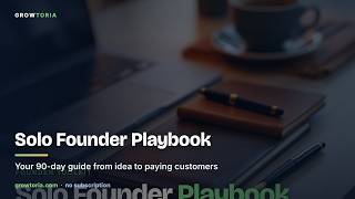 Solo Founder Playbook: Launch Your SaaS in 90 Days (Ebook)