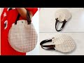 See how i sew a round bag in very easy method  newest design bag with great sewing idea diybag