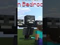 wither on minecraft java vs minecraft bedrock GG steve