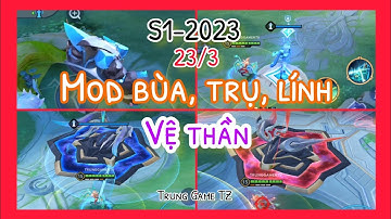 Mod Skin Bùa Trụ Lính Vệ Thần Mùa 1-2023 Mới nhất Sau 23/3 Hiệu Ứng Âm Thanh || Trung Game TZ