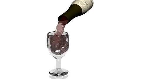 Wine flow animation done in 3ds max and with REALFLOW® HD