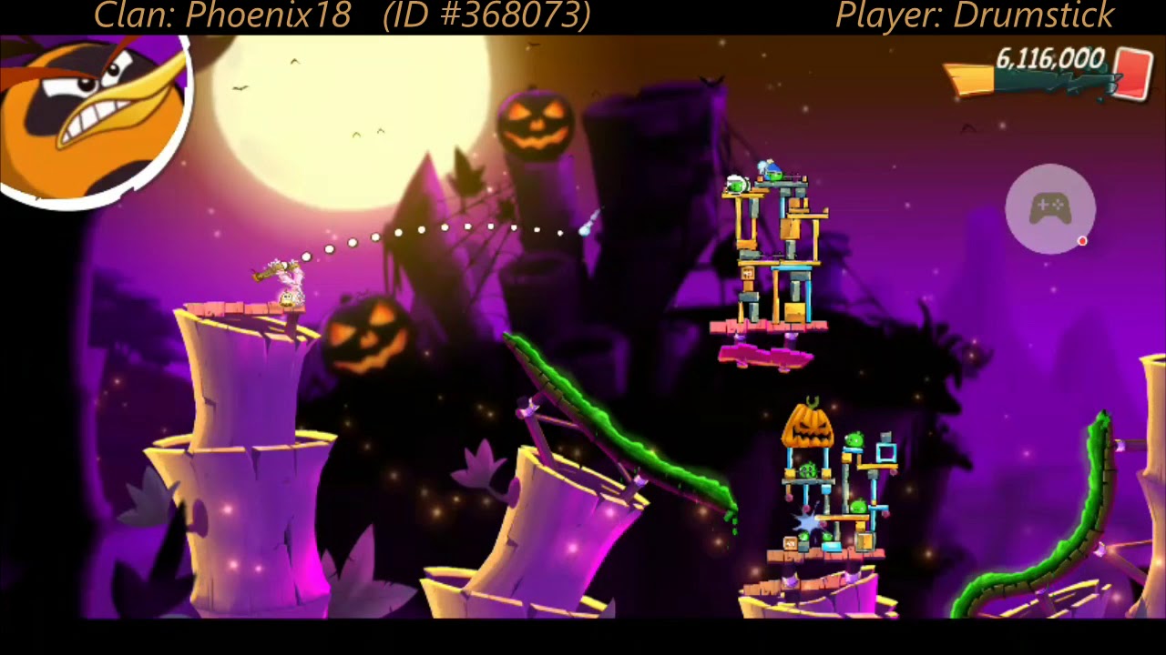 Angry Birds 2 Bubbles Adventure Level 2 playthrough/room reference