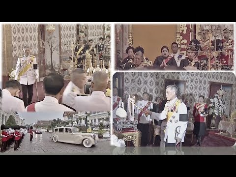 สมเด็จพระเจ้าอยู่หัว ทรงบำเพ็ญพระราชกุศล ในการพระราชพิธีครบรอบ ๑ ปีวันสวรรคตในหลวงร.๙