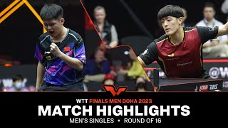 Lin Shidong vs Dang Qiu | MS R16 | WTT Finals Men Doha 2023