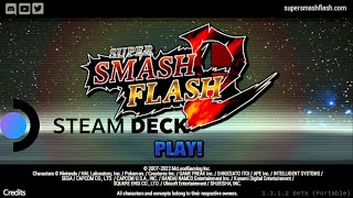 Super Smash Flash 2 On Steamdeck!