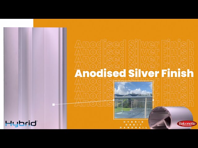 Aluminium  Anodised Finishes... beautiful, durable and strong!