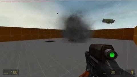 Half-Life 2 Beta (Leak) - AR2 mode HUD icons