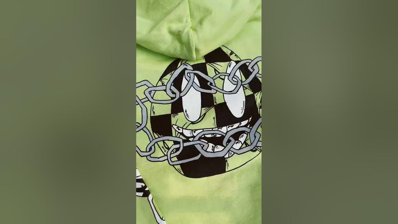CHROME HEARTS NEON MATTY BOY HOODIE !!!