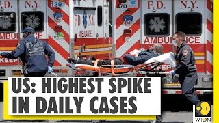 United States records more than 53,000 COVID-19 cases in last 24 hours