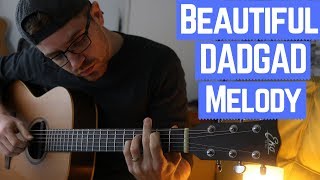 Video thumbnail of "Beautiful Chords and Melody in DADGAD Tuning"