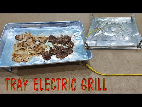 Build A Tray Electric Grill Simple