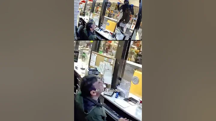 Victim recounts brazen robbery caught on camera