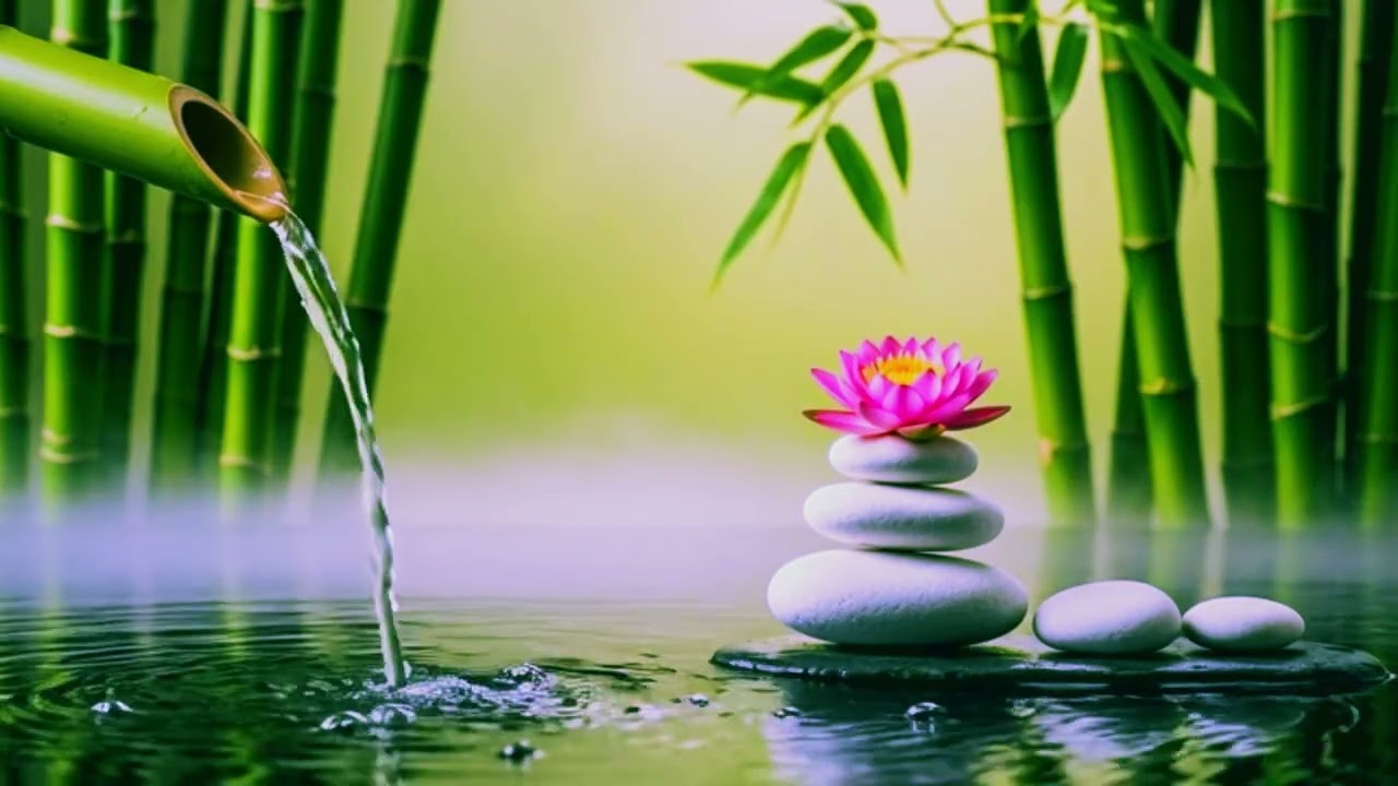 Calming Music for Anxiety Relief | Soft Piano & Nature Water Sounds for Deep Relaxation