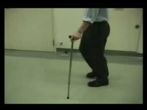 Use of Walking Stick - YouTube