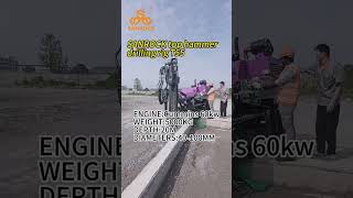 Top Hammer Drilling T55 Machine Demonstration