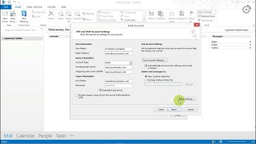 Video Tutorial | Setup Email Account in MS Outlook 2013 & 2016