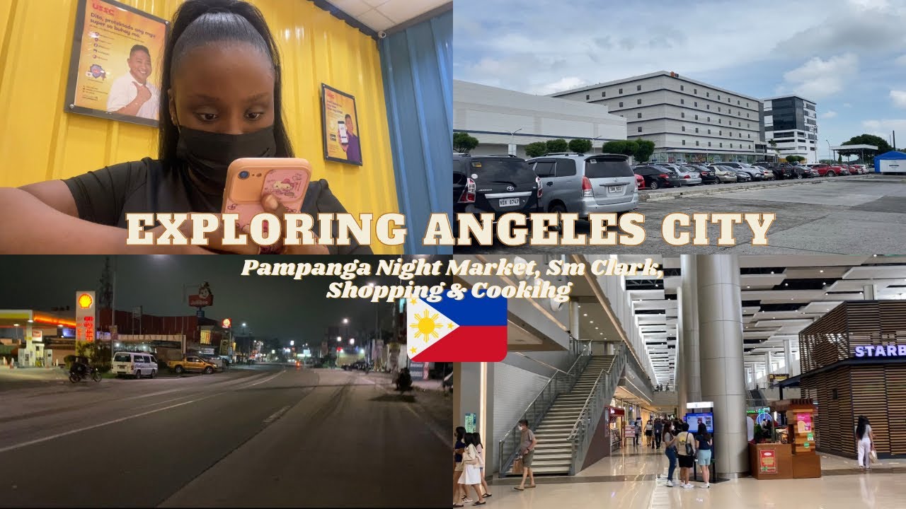 EXPLORING ANGELES CITY PAMPANGA🇵🇭 PAMPANGA NIGHT MARKET, SM CLARK