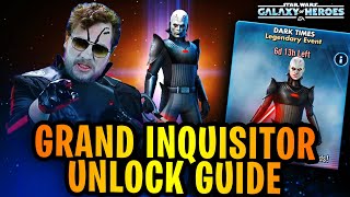 Grand Inquisitor Unlocked! - Dark Times Legendary Event Guide - Mods, Zetas, Strategy