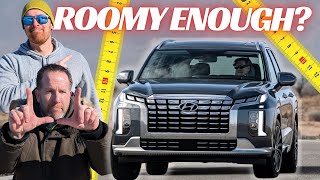 2024 Hyundai Palisade: HOW ROOMY IS THIS 3 ROW SUV EXACTLY??